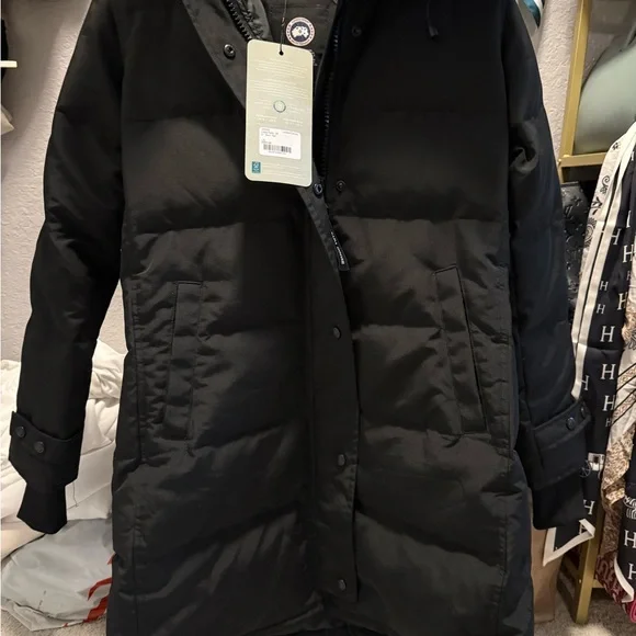 CANADA GOOSE WOMENS Shelburne Water Resistant 625 Fill Power Down Parka Black - Picture 5 of 10